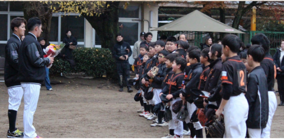 千葉ロッテ プロ選手の野球指導